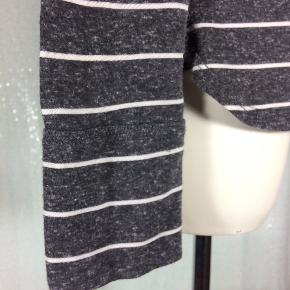 Lou & Grey Sweater Striped Hi-Lo sz Medium - Picture 2 of 7
